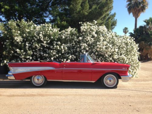 1957 chevy bel air convertible