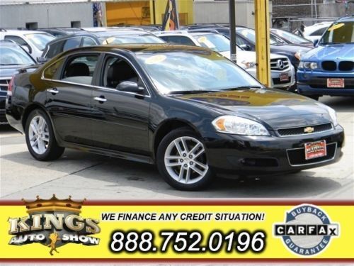 12 chevy impala ltz  leather bose factory warranty carfax certified