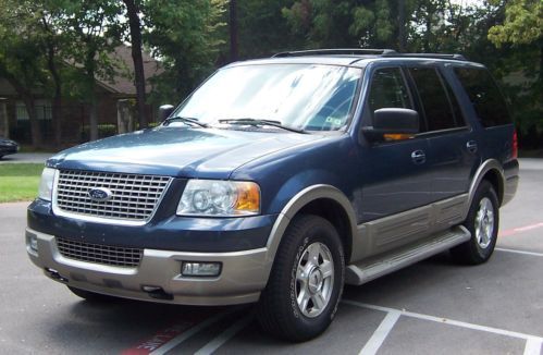 2004 ford expedition &#034;eddie bauer&#034; - 4 wheel drive with everything-spotless-