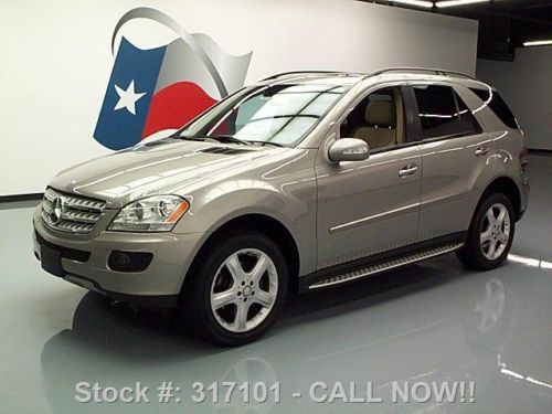 2008 mercedes-benz ml350 4matic/awd sunroof nav 67k mi texas direct auto