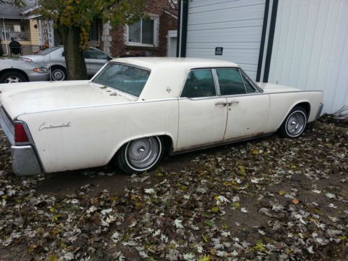 1961 lincoln continental base 7.0l