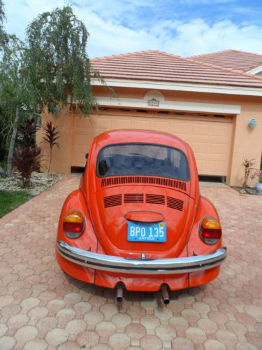 1974 vintage vw beetle