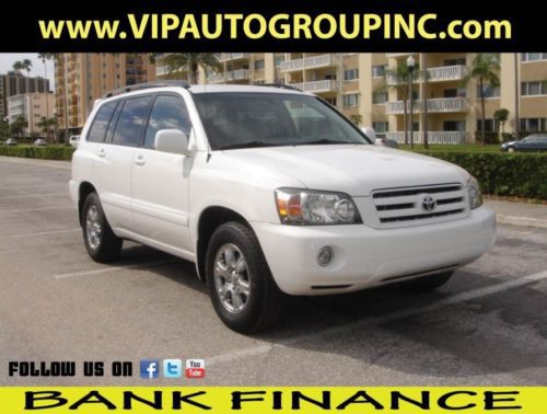 2004 toyota highlander fl suv leadet no accidents ex. clean no rust