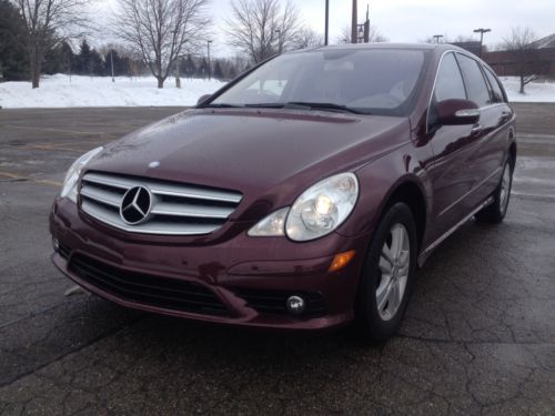 2008 mercedes benz r-class r350 for parts or export only no reserve!!