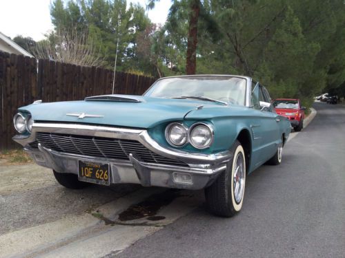 1965 ford thunderbird california car no rust rare running motor 390many options