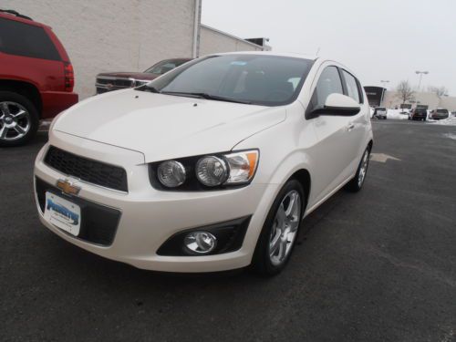 2013 chevrolet sonic ltz hatchback new manual trans