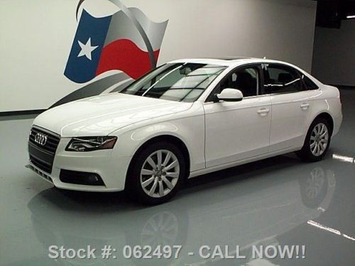 2010 audi a4 2.0t premium plus htd leather sunroof 41k texas direct auto