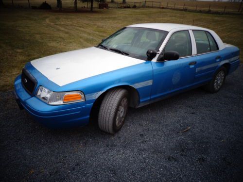 2005 ford crown victoria ex police car interceptor package govt. surplus-va.