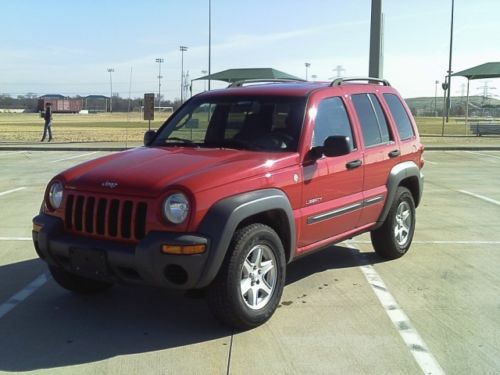 2004 jeep liberty 4dr sport 4wd