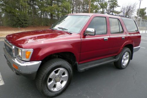 1991 toyota 4runner sr5 v6 4x4 drives great road ready wow absolutely no reserve