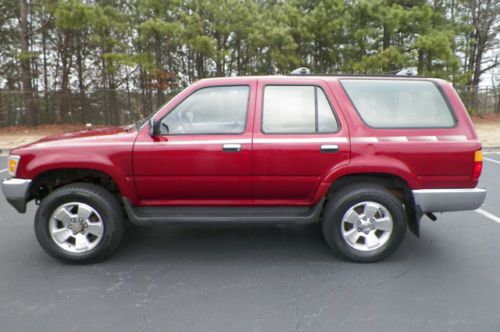 1991 TOYOTA 4RUNNER SR5 V6 4X4 DRIVES GREAT ROAD READY WOW ABSOLUTELY NO RESERVE, image 3