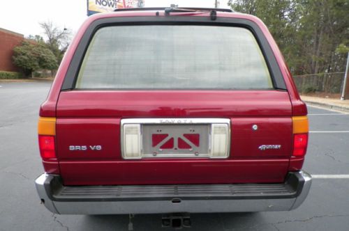 1991 TOYOTA 4RUNNER SR5 V6 4X4 DRIVES GREAT ROAD READY WOW ABSOLUTELY NO RESERVE, image 5