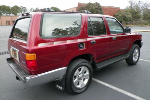 1991 TOYOTA 4RUNNER SR5 V6 4X4 DRIVES GREAT ROAD READY WOW ABSOLUTELY NO RESERVE, image 6