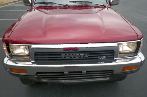 1991 TOYOTA 4RUNNER SR5 V6 4X4 DRIVES GREAT ROAD READY WOW ABSOLUTELY NO RESERVE, image 10