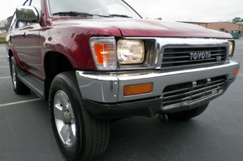 1991 TOYOTA 4RUNNER SR5 V6 4X4 DRIVES GREAT ROAD READY WOW ABSOLUTELY NO RESERVE, image 11