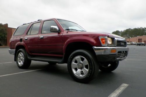 1991 TOYOTA 4RUNNER SR5 V6 4X4 DRIVES GREAT ROAD READY WOW ABSOLUTELY NO RESERVE, image 16