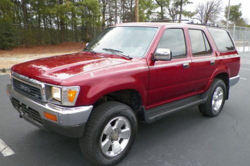 1991 TOYOTA 4RUNNER SR5 V6 4X4 DRIVES GREAT ROAD READY WOW ABSOLUTELY NO RESERVE, image 29
