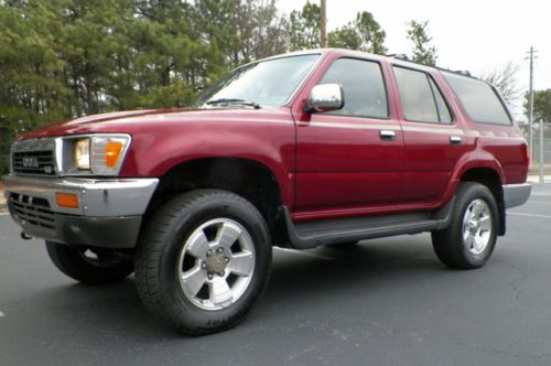 1991 TOYOTA 4RUNNER SR5 V6 4X4 DRIVES GREAT ROAD READY WOW ABSOLUTELY NO RESERVE, image 30