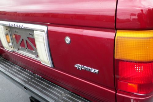 1991 TOYOTA 4RUNNER SR5 V6 4X4 DRIVES GREAT ROAD READY WOW ABSOLUTELY NO RESERVE, image 32