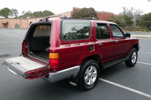 1991 TOYOTA 4RUNNER SR5 V6 4X4 DRIVES GREAT ROAD READY WOW ABSOLUTELY NO RESERVE, image 64