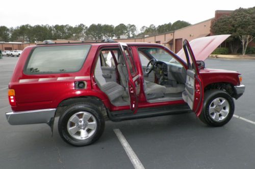 1991 TOYOTA 4RUNNER SR5 V6 4X4 DRIVES GREAT ROAD READY WOW ABSOLUTELY NO RESERVE, image 91