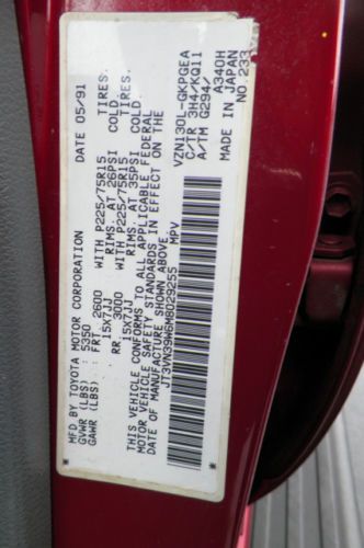 1991 TOYOTA 4RUNNER SR5 V6 4X4 DRIVES GREAT ROAD READY WOW ABSOLUTELY NO RESERVE, image 94