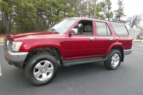 1991 TOYOTA 4RUNNER SR5 V6 4X4 DRIVES GREAT ROAD READY WOW ABSOLUTELY NO RESERVE, image 95