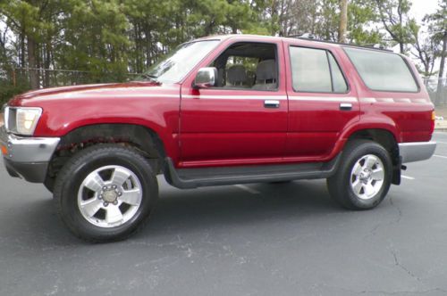 1991 TOYOTA 4RUNNER SR5 V6 4X4 DRIVES GREAT ROAD READY WOW ABSOLUTELY NO RESERVE, image 96