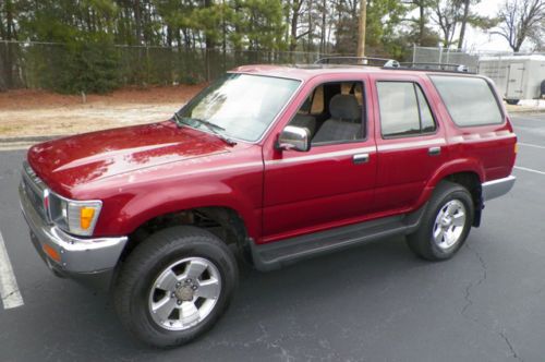 1991 TOYOTA 4RUNNER SR5 V6 4X4 DRIVES GREAT ROAD READY WOW ABSOLUTELY NO RESERVE, image 98