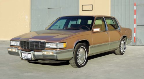 California original, 1991 sedan deville. one owner 47k orig miles,no reserve, a+