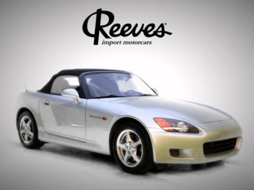 2002 honda s2000 2dr conv  manual convertible 2.0l cd 4 cyl