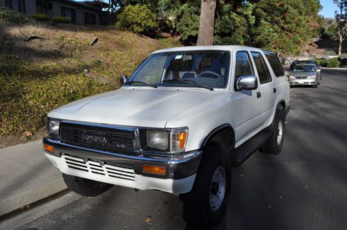 1990 toyota 4runner sr5 sport utility 4-door 3.0l