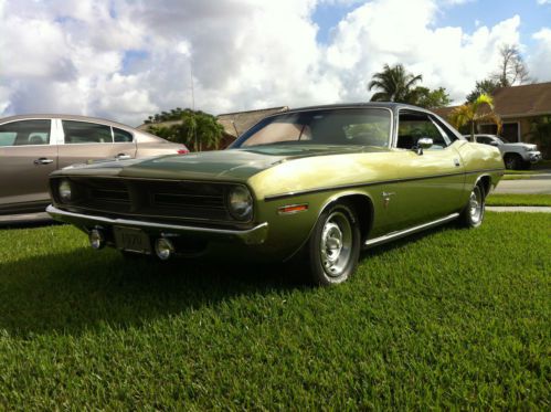 1970 plymouth barracuda gran coupe 5.2l