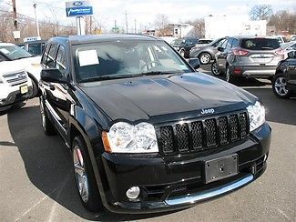 2007 jeep grand cherokee srt-8 all wheel drive leather and suede clean carfax