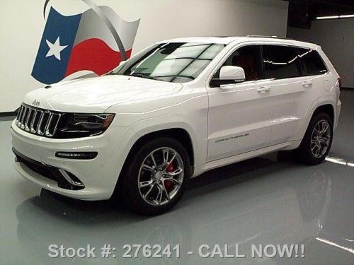 2014 jeep grand cherokee srt 4x4 hemi pano sunroof 5k texas direct auto