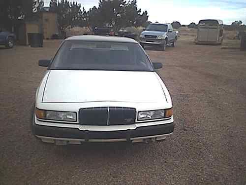 1989 buick regal custom coupe 2-door 3.1l gran sport