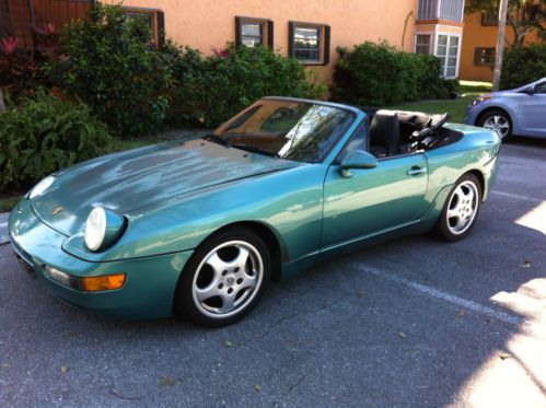 1993 porsche 968 base convertible 2-door 3.0l