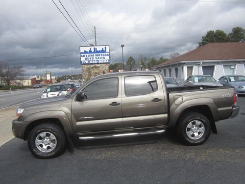 2010 tacoma  double cab - pre-runner sr5 - 4x4 -v6 - 1 owner - tow pkg