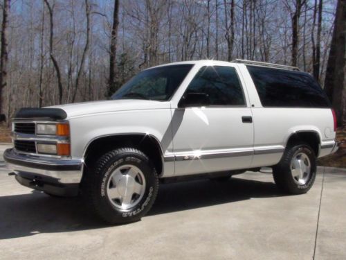 1997 chevrolet tahoe 4x4 lt 2 door low miles