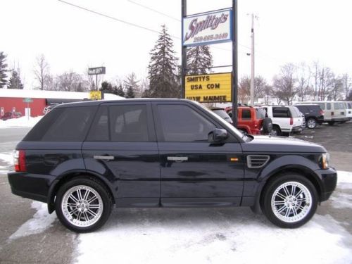 2008 land rover range rover sport hse 4.4 4wd luxury suv navigation roof loaded!