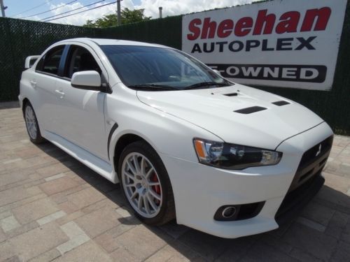 2013 mitsubishi lancer evolution gsr one owner awd power pkg cruise air low mile