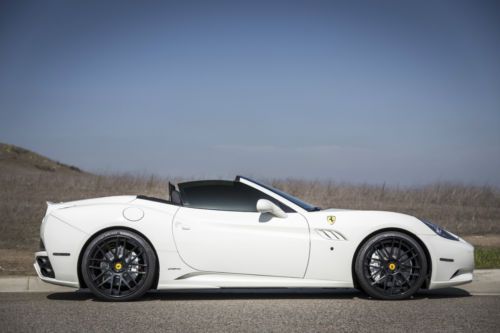 2013 ferrari california! f1 convertible! novitec!  $60k+ in upgrades!  flawless!