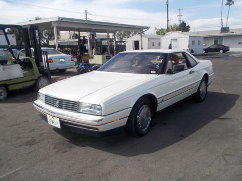 1987 cadillac allante, no reserve