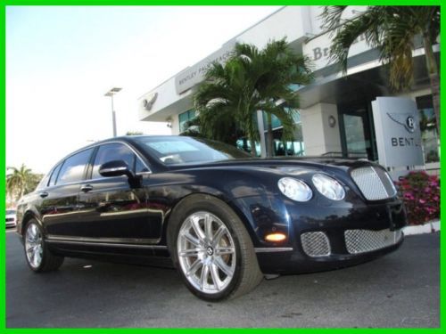 11 dark sapphire 6l w12 awd sedan *picnic tables w/ vanity mirrors *one owner