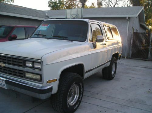 1990 silverado chevrolet k5 blazer full-size - no reserve