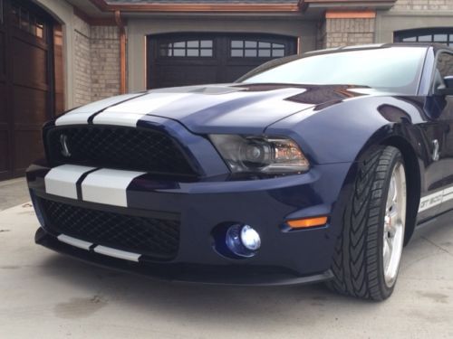 2011 FORD SHELBY GT500 KONA BLUE 6 SPEED 5500MILES SVT NAV CARROLL SHELBY SIGNED, image 3