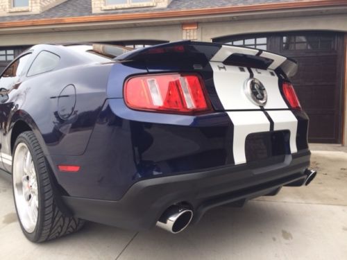 2011 FORD SHELBY GT500 KONA BLUE 6 SPEED 5500MILES SVT NAV CARROLL SHELBY SIGNED, image 4