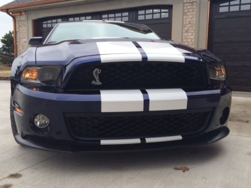 2011 FORD SHELBY GT500 KONA BLUE 6 SPEED 5500MILES SVT NAV CARROLL SHELBY SIGNED, image 5