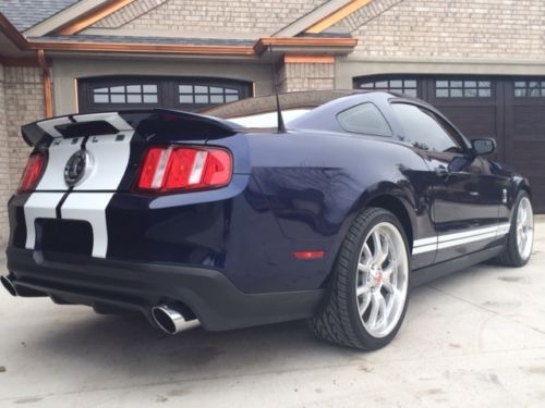 2011 FORD SHELBY GT500 KONA BLUE 6 SPEED 5500MILES SVT NAV CARROLL SHELBY SIGNED, image 6
