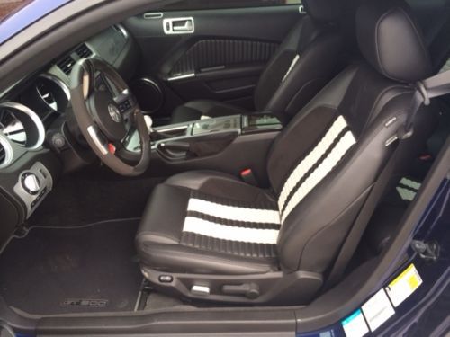 2011 FORD SHELBY GT500 KONA BLUE 6 SPEED 5500MILES SVT NAV CARROLL SHELBY SIGNED, image 8